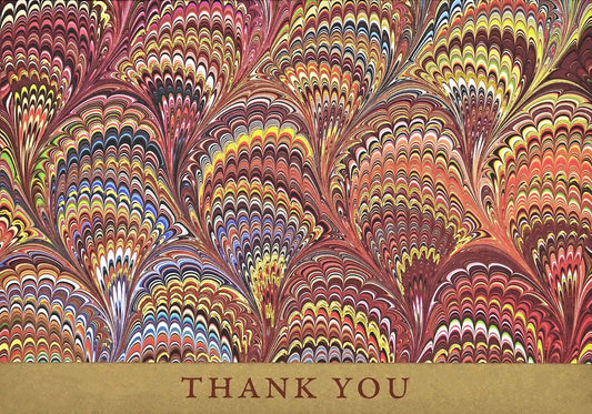 Venetian Thank You Boxed Notecards
