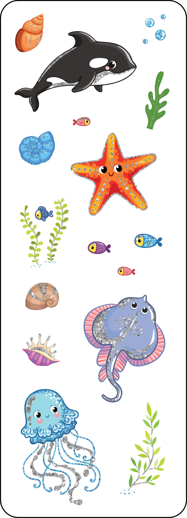 Sticker Set Under The Sea