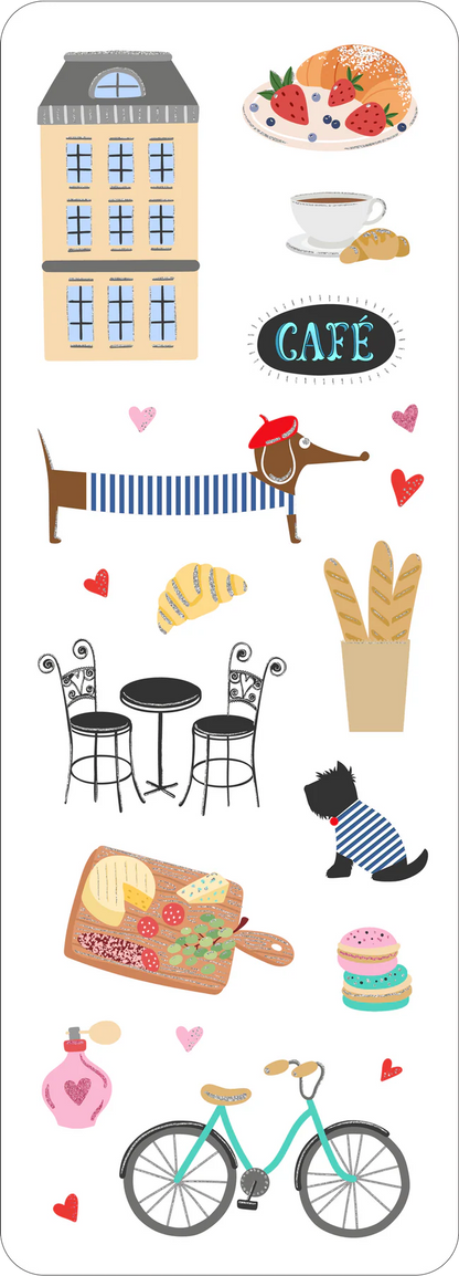 Paris Sticker Set