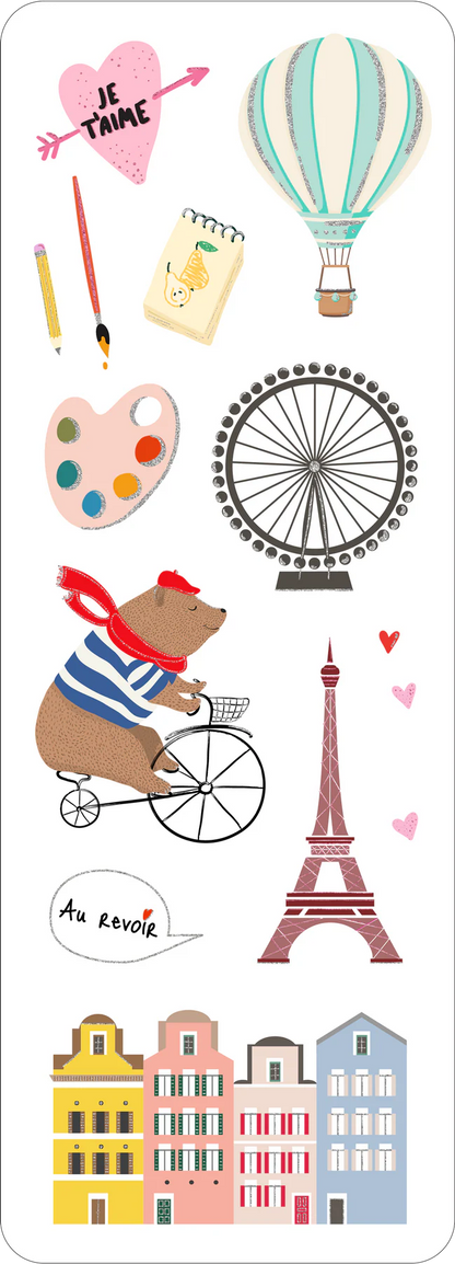 Paris Sticker Set