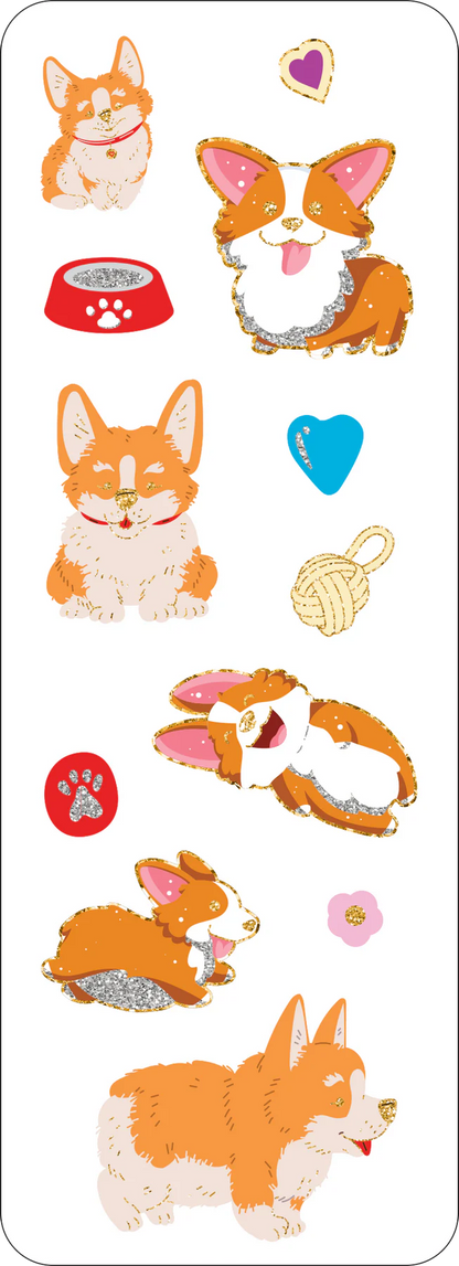 Sticker Set Corgis