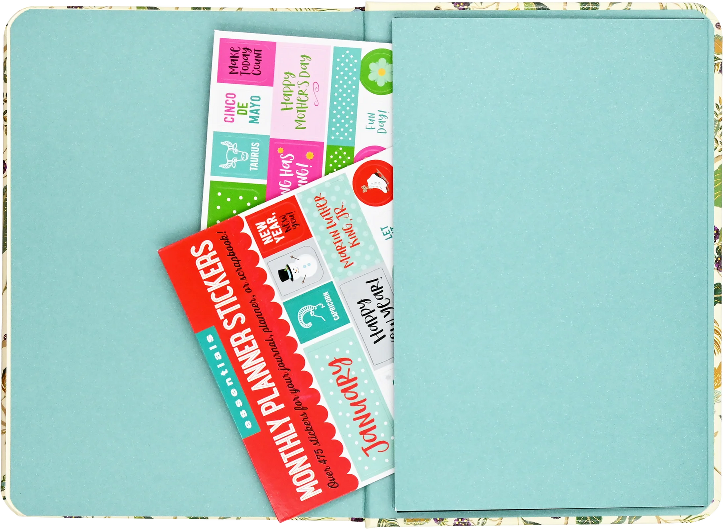 2027 Birds & Berries Weekly Planner