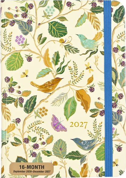 2027 Birds & Berries Weekly Planner