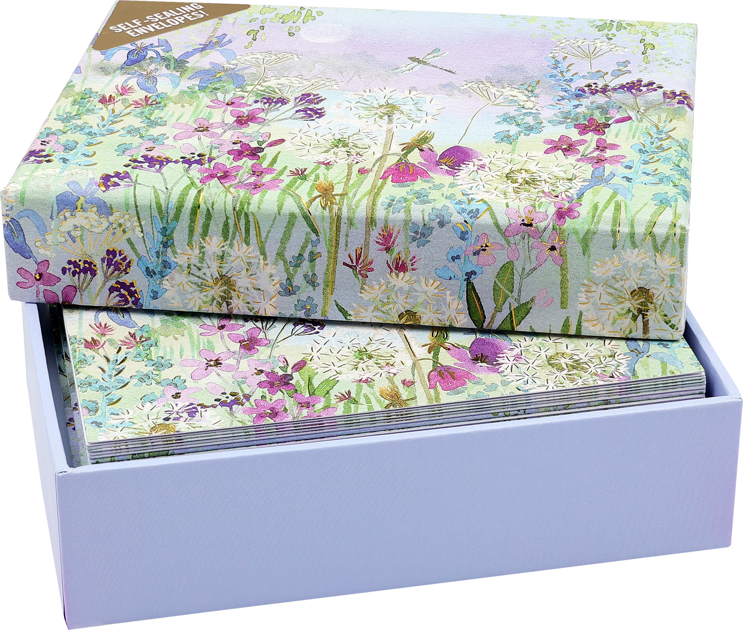Dragonflies & Dandelions Blank Note Cards