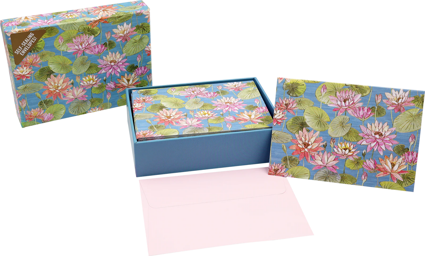 Water Lilies Blank Note Cards