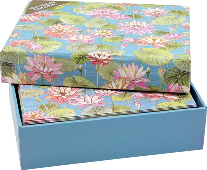 Water Lilies Blank Note Cards