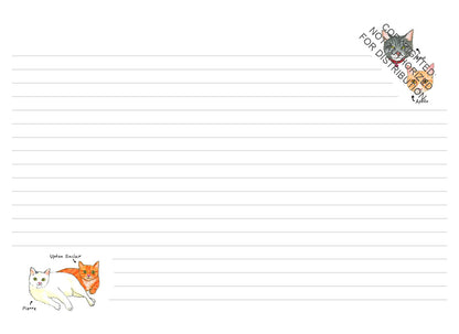 Bibliophile Flexi Journal: Bookstore Cats