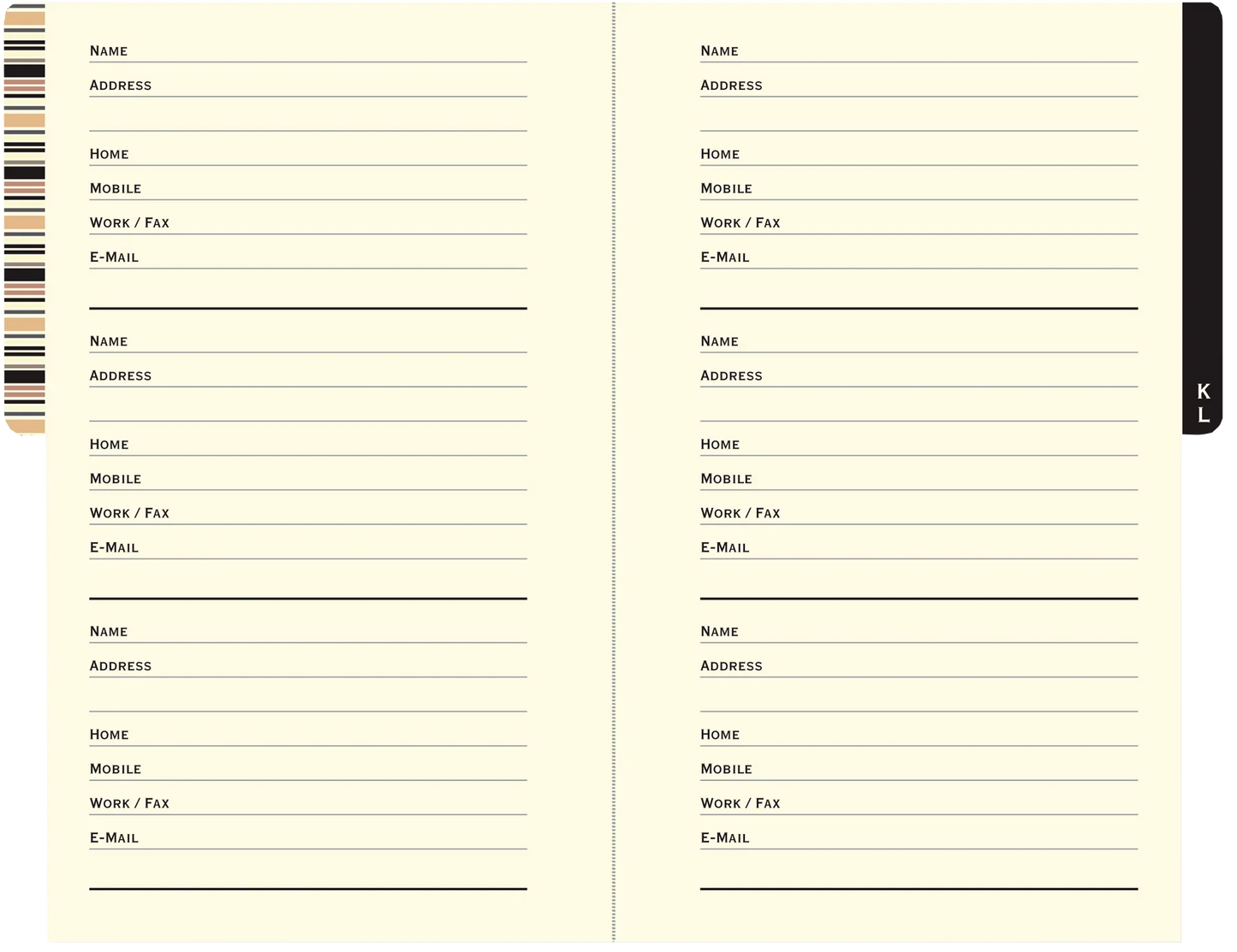Little Black Book Of Addresses