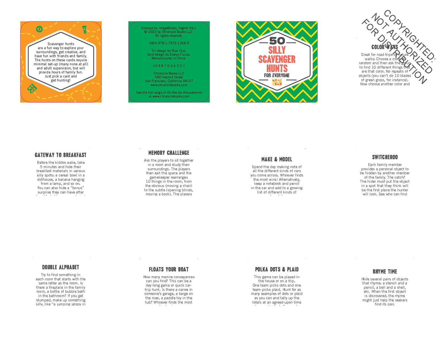 On-the-Go Amusements: 50 Silly Scavenger Hunts for Everyone