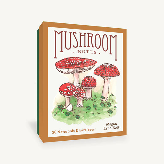 Mushroom Boxed Note Cards