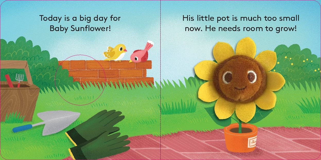 Finger Puppet Book Baby Sunflower