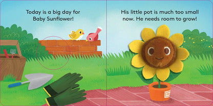 Finger Puppet Book Baby Sunflower