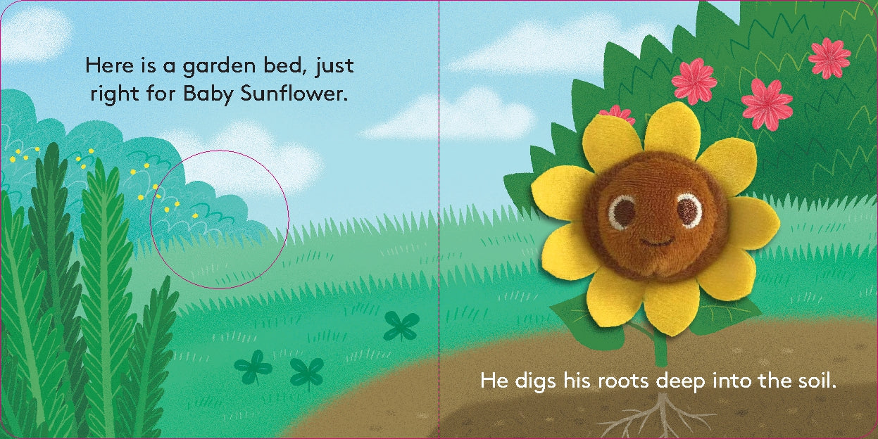 Finger Puppet Book Baby Sunflower