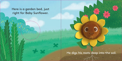 Finger Puppet Book Baby Sunflower