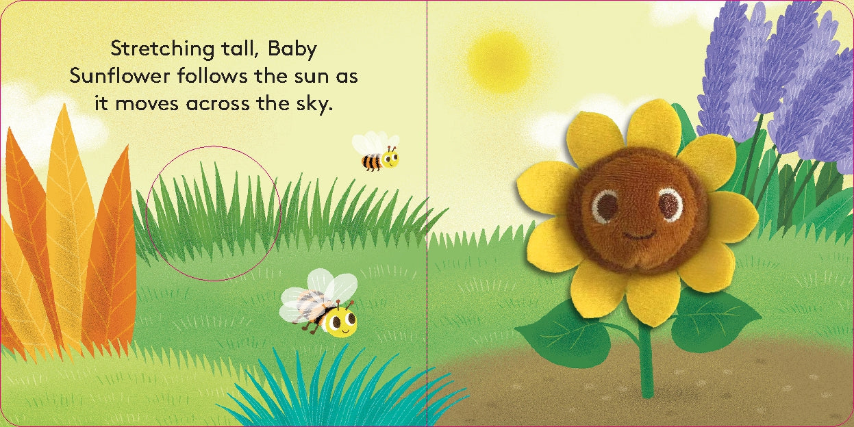 Finger Puppet Book Baby Sunflower