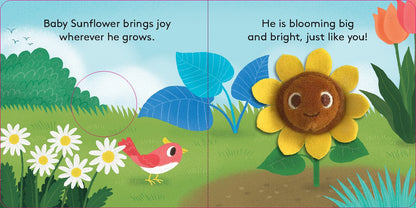 Finger Puppet Book Baby Sunflower