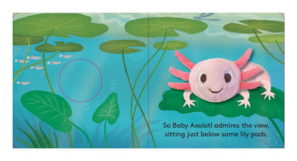Finger Puppet Book Baby Axolotl