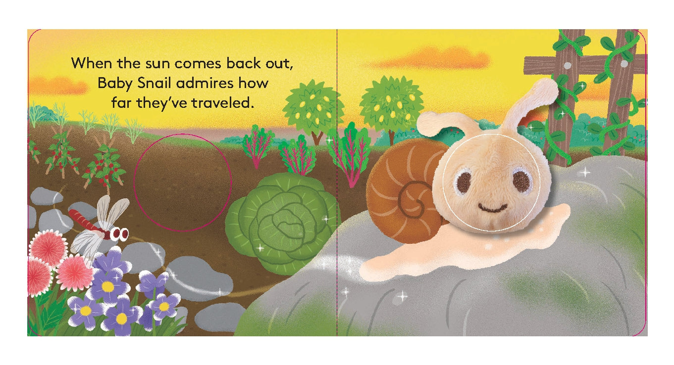 Finger Puppet Book Baby Snail