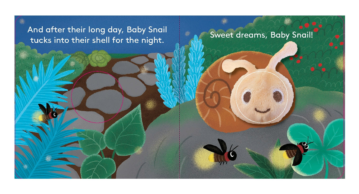 Finger Puppet Book Baby Snail