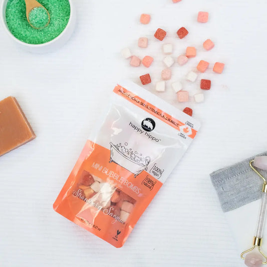 Strawberry Sangria Mini Bubble Bath Bombs