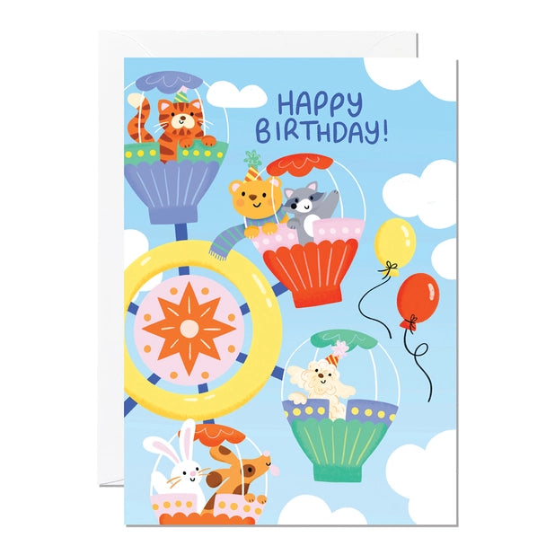 Ferris Wheel Birthday Card