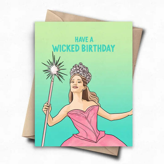 Wicked Birthday Pop Culture Movie Card