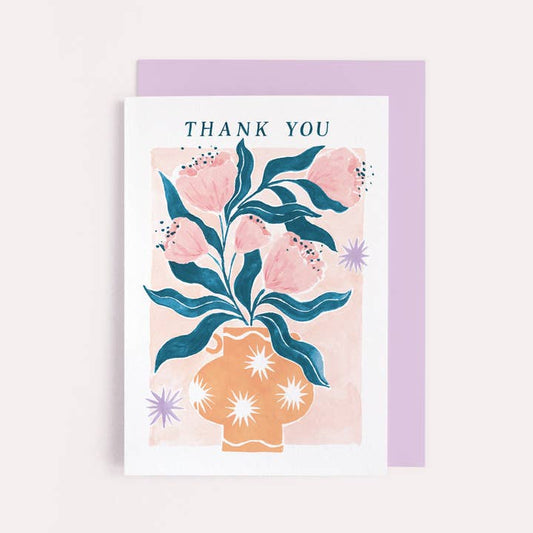 Vase Thank You Cards