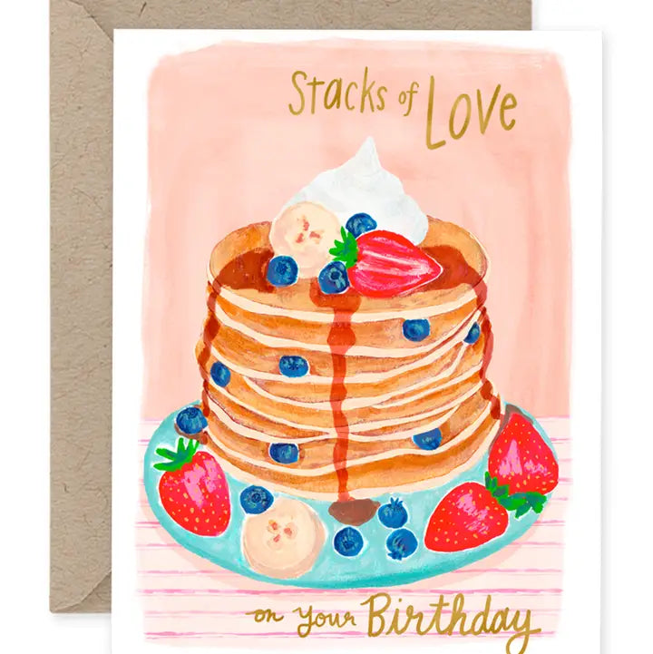 Pancake Brunch Birthday Card