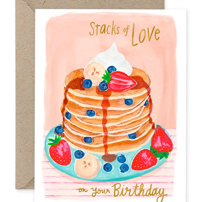 Pancake Brunch Birthday Card