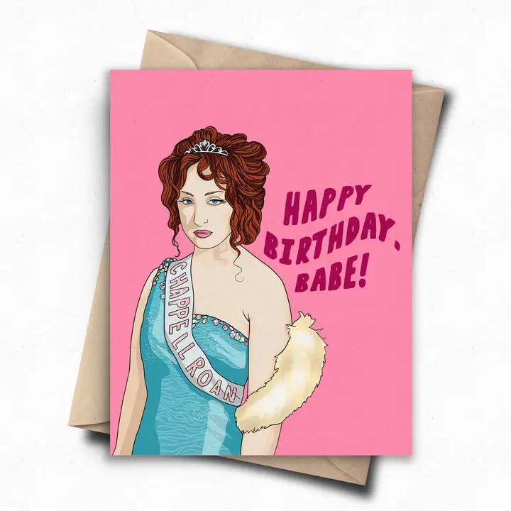 Happy Birthday Babe Card
