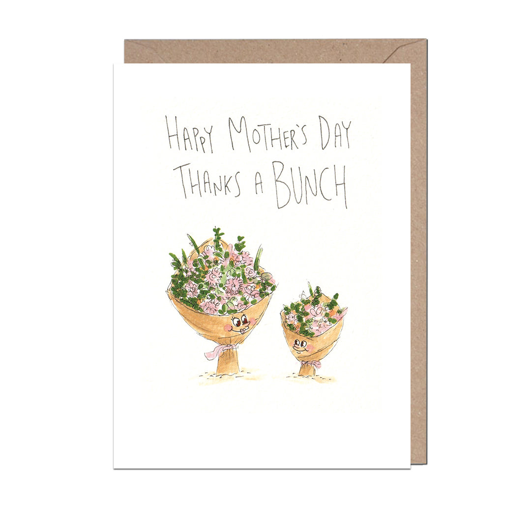Mothers Day Thanks A Bunch Card