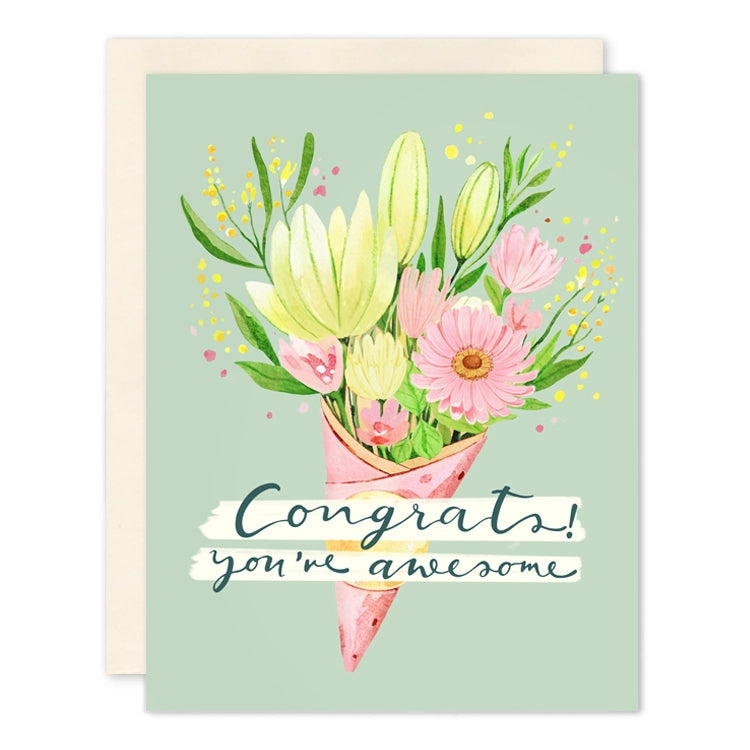 Congrats You're Awesome Card