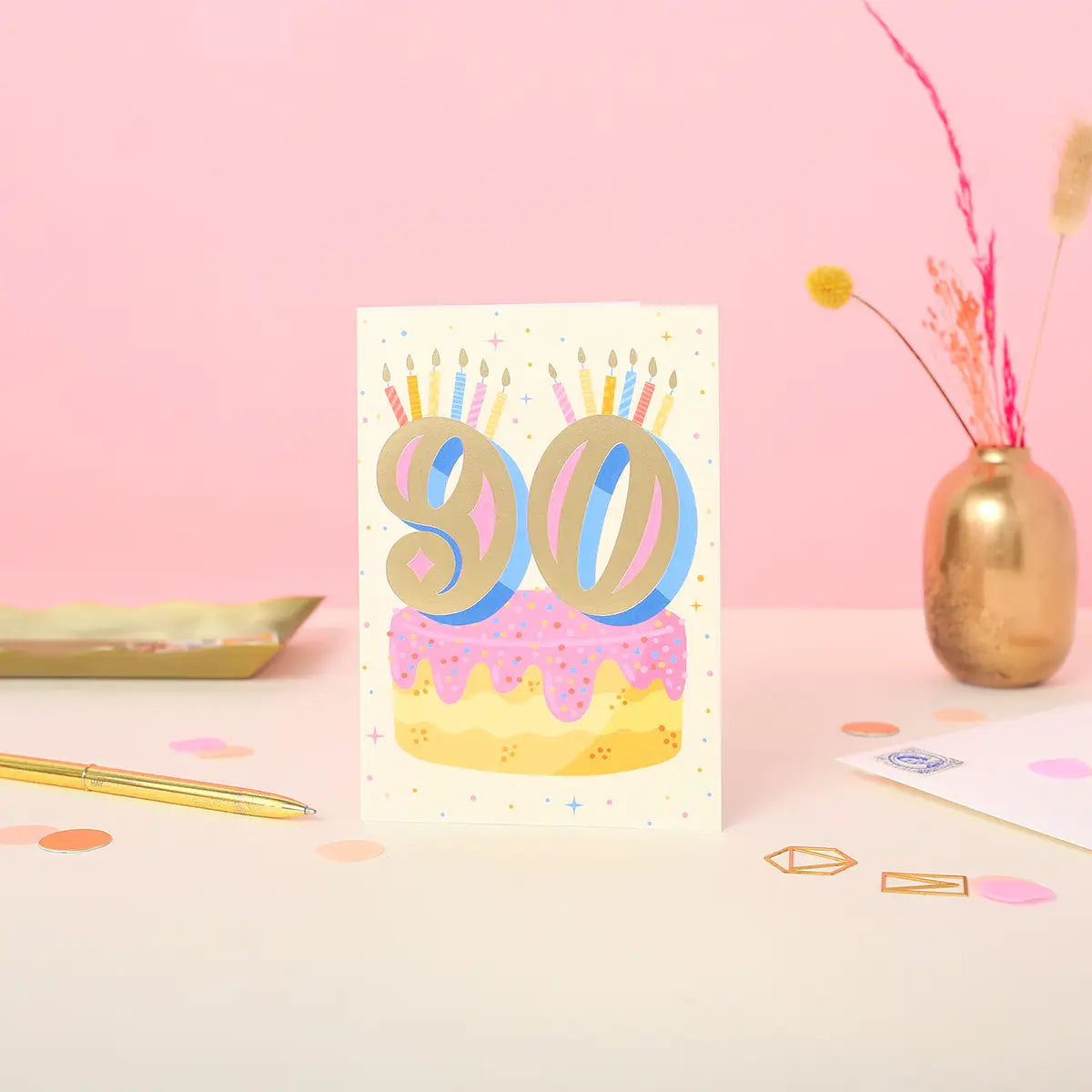 90th Birthday Card