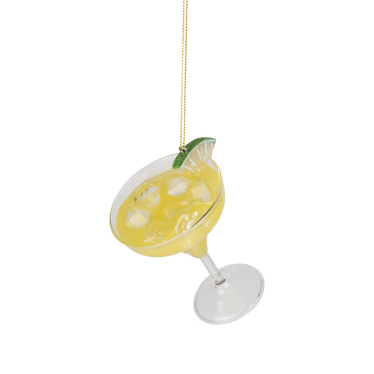 Glass Marguerita Ornament