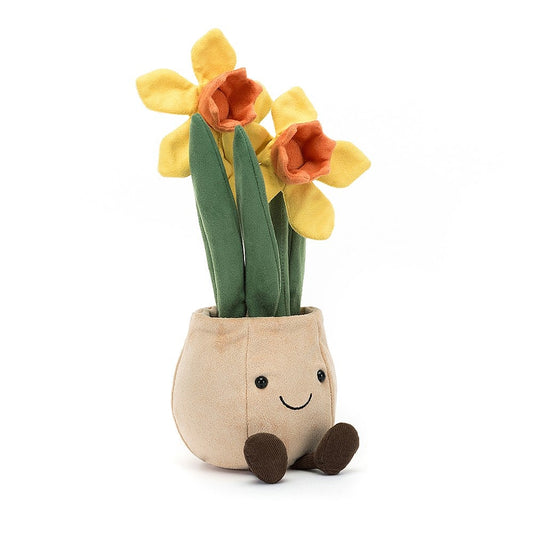 Amuseable Daffodil Pot Plush Toy
