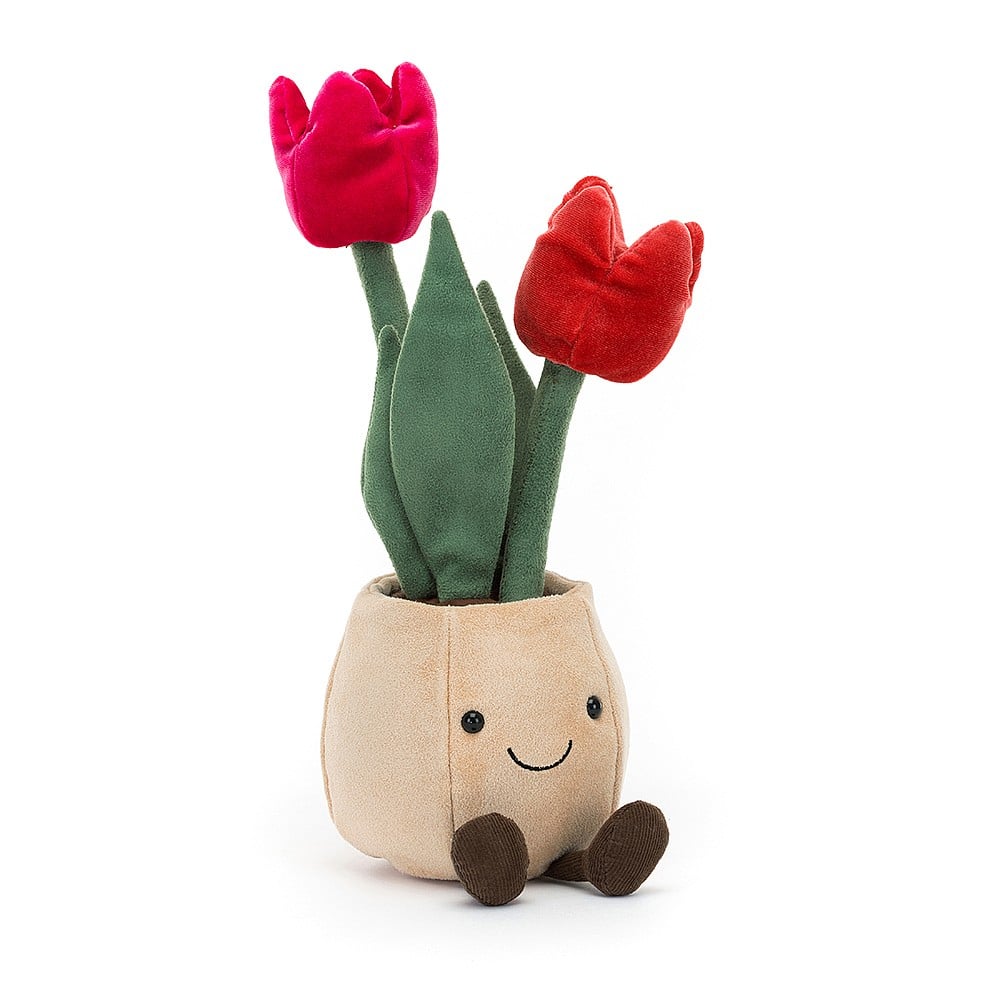 Amuseables Tulip Pot Plush Toy