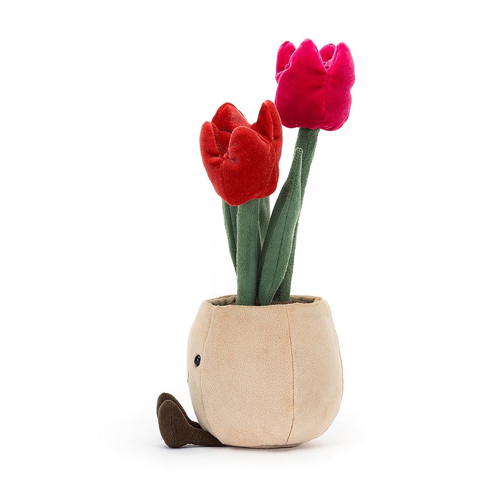 Amuseables Tulip Pot Plush Toy