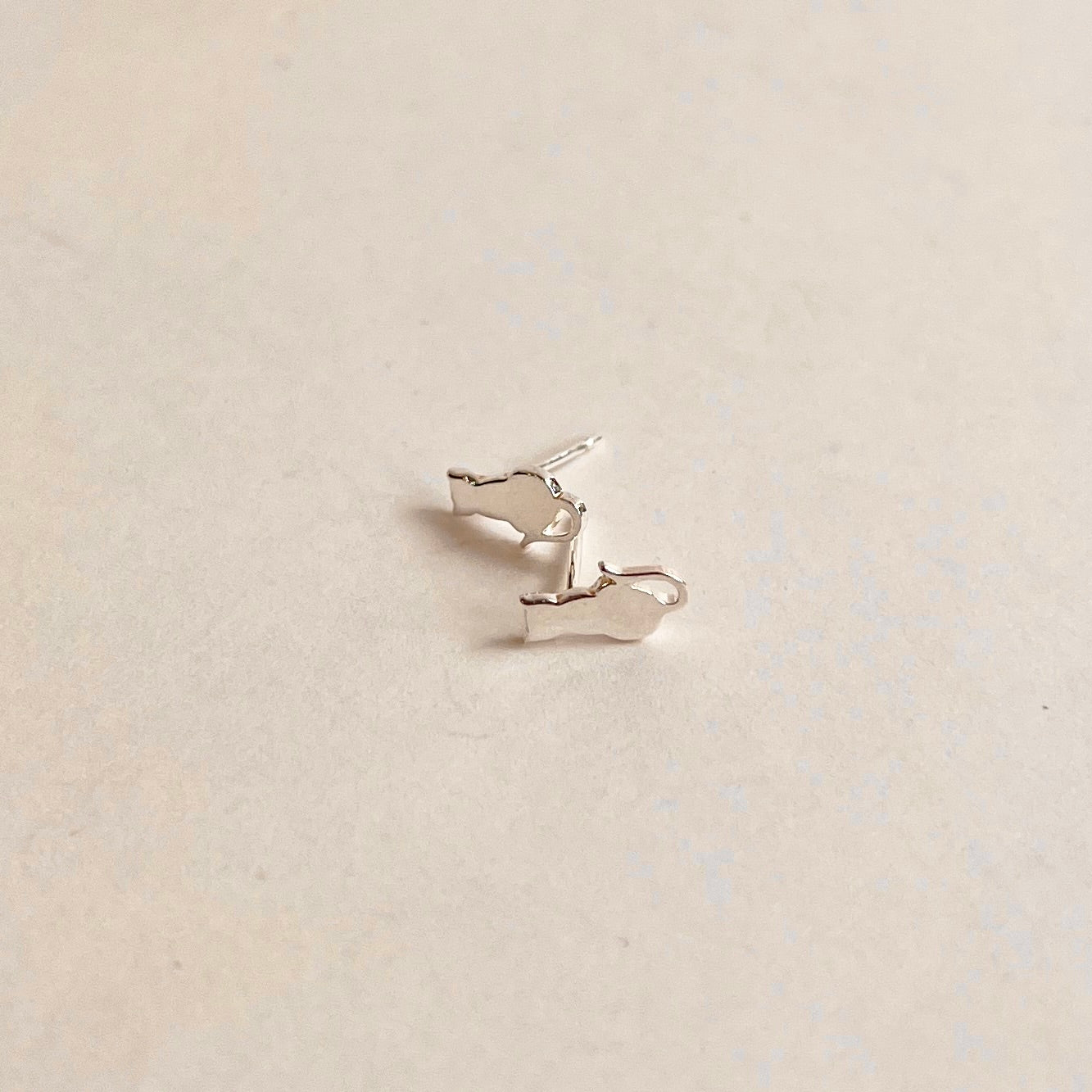 Cat Stud Earrings