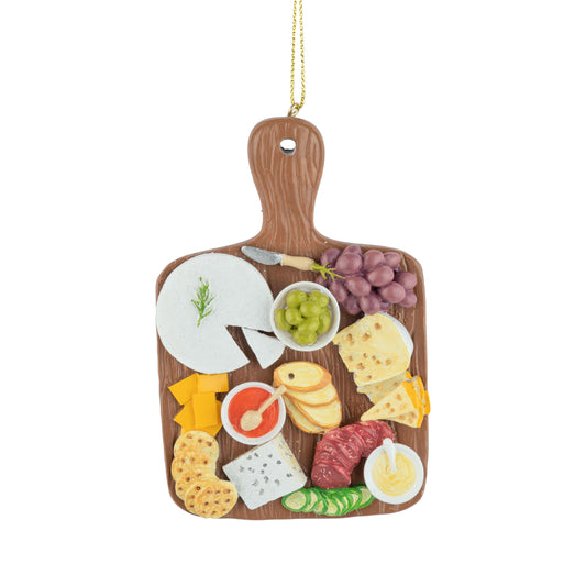 Painted Resin Cheese Board Ornament