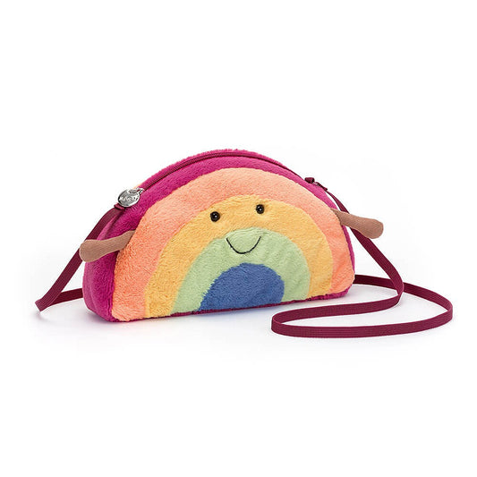 Amuseable  Plush Rainbow Bag