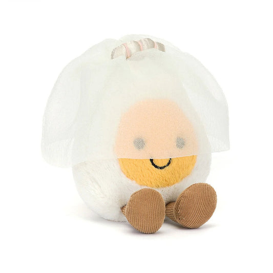 Amuseables Boiled Egg Bride Plush Toy