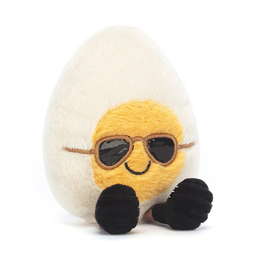 Amuseable Boiled Egg Chic Plush Toy