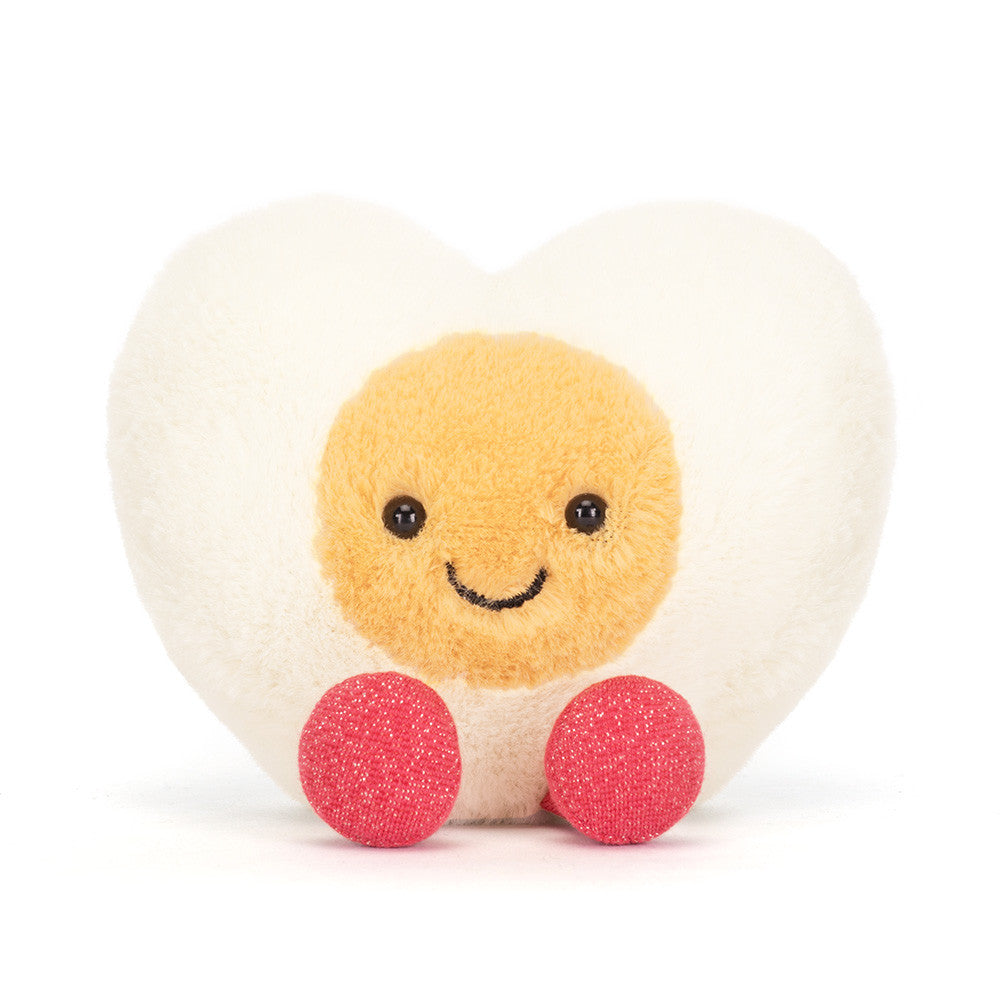 Amuseables Heart Boiled Egg Plush Toy