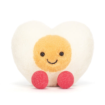 Amuseables Heart Boiled Egg Plush Toy