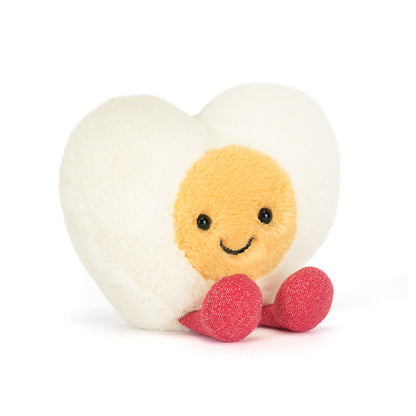 Amuseables Heart Boiled Egg Plush Toy