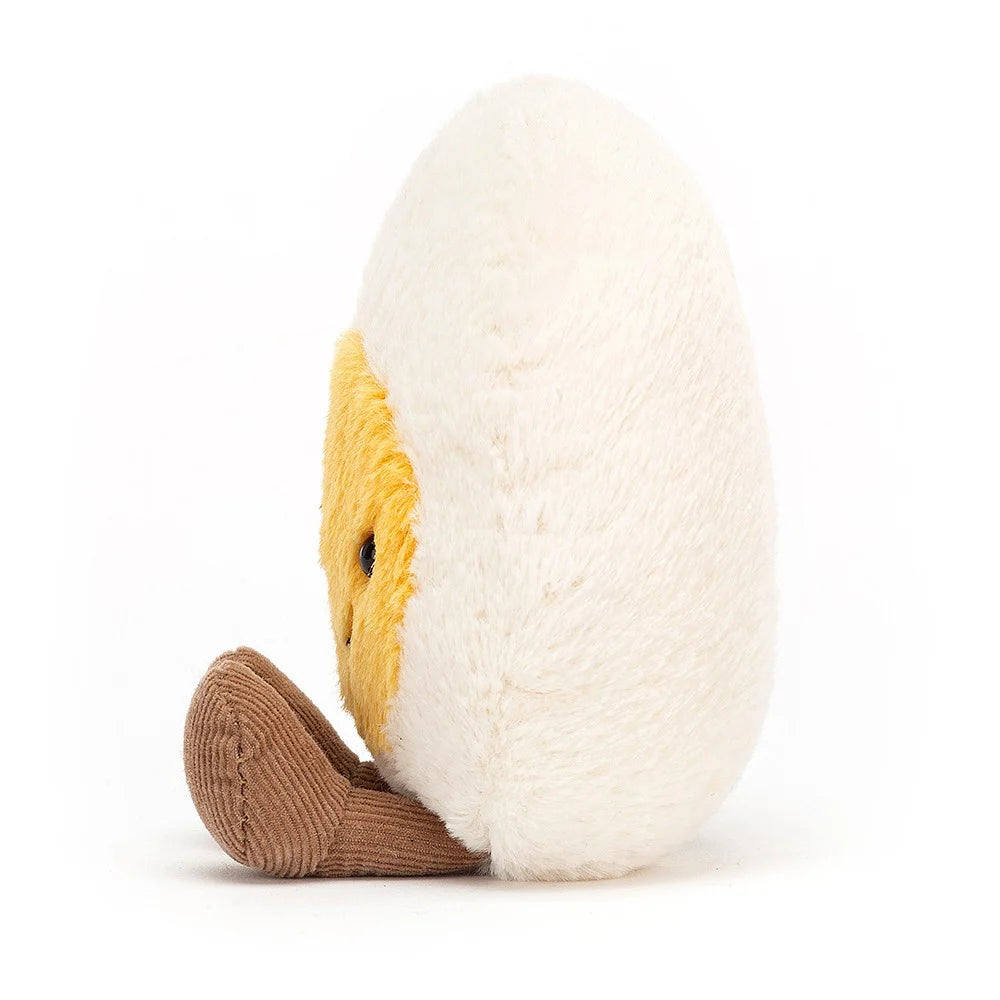 Amuseable Boiled Egg Happy Small Plush Toy