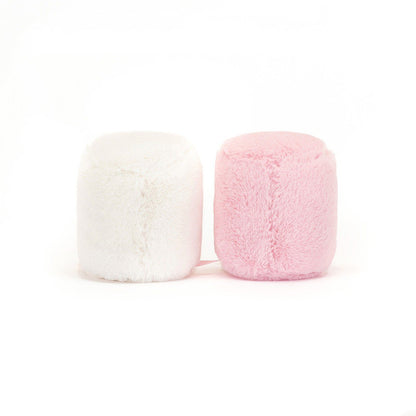 Amuseable Pink & White Marshmallow Set