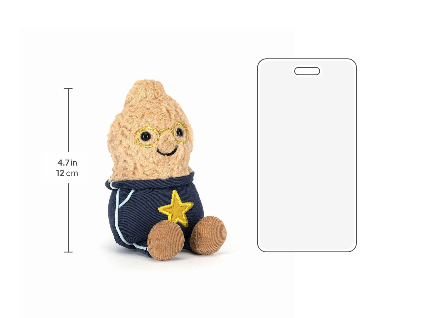 Amuseables Peanut Star Student Outfit Plush Toy