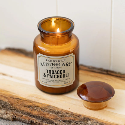 Apothecary Candle Tobacco & Pachouli