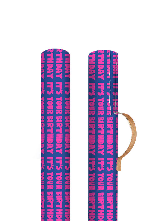 It's Your Birthday Roll Wrap